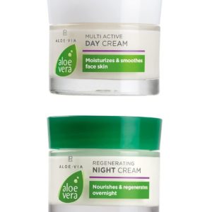 LR aloe vera set mit tages und nachtcreme